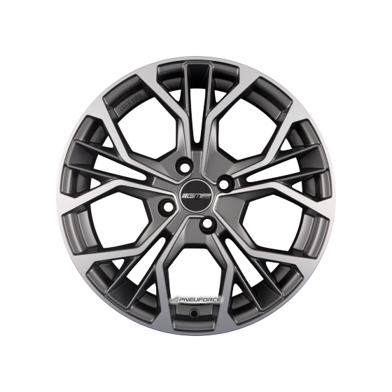 GMP - MATISSE-S ANTHR. MATT DIAMOND 8X18 LK:5/120 ET:50 ML:65,1